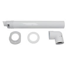 Комплект для горизонтального проходу крізь стіну 80/125 РР (конд.) (303209)