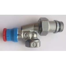 Кутовий осьової термостатичний клапан, розмір 1/2 " (R415X033)