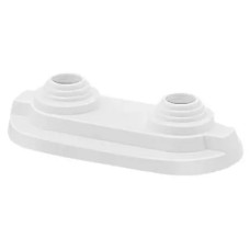 Накладка декоративна, біла, для мет. трубок 15х1,0 (268674001)