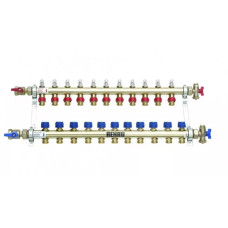 Розподільчий коллектор HKV-D без шарового крану з витратомірами HKV-D V2A 11 (208111003)