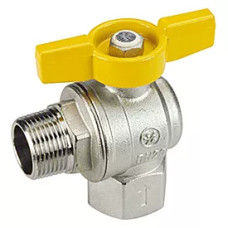 Кран кульовий кутовий з вн. / зовн. різьб., розмір 1/2 " (R781GX003)