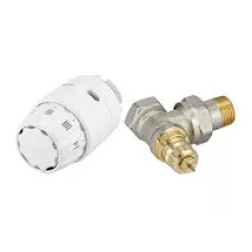 Комплект термост. клапан Ду15 і термогол. RAS-C2, кутовий (013G5143)