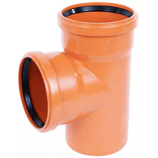 Трійник ПВХ, кут=87 град., D=110x110 мм (шт.) (220400-03)