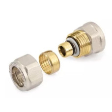 Фітинг прямий 16х3/4" ВР Нікель (530002N051620A)