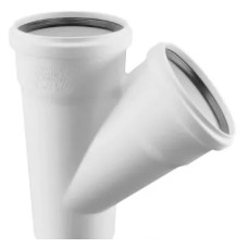 Трійник RAUPIANO PLUS 50/50 45° (121234001)