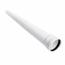 Ділянка труби Ду80 (1 м. білий) (конденс) (0020257027)