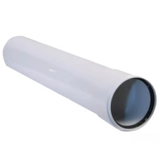 Ділянка труби Ду80 (1 м. білий) (турбо) (3003200577)