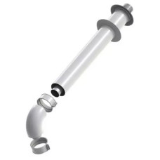 Комплект для горизонтального проходу крізь стіну 60/100 (0010031041)