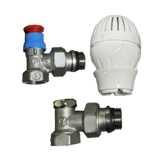 Комплект термостатичний, кутовий, бокове підключення (R470FAVX003)