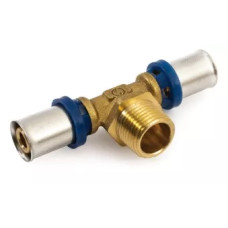 Трійник з зовнішньою різьбою 1/2"-16х2.0 (5S0011Н041620Т)